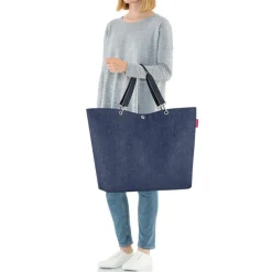 Reisenthel Shopping Shopper XL herringbone dark blue