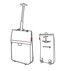 Reisenthel Shopping Trolley M twist silver