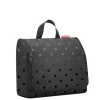 Reisenthel Toiletbag XL glossy dots black