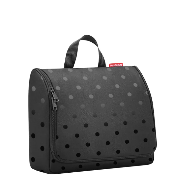 Reisenthel Toiletbag XL glossy dots black