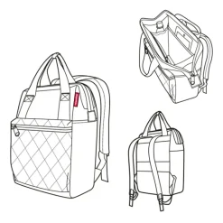 Reisenthel Travelling Allrounder R rhombus midnight gold