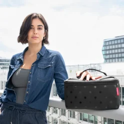 Reisenthel Travelling Beautycase glossy dots black