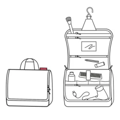 Reisenthel Travelling Toiletbag herringbone dark blue