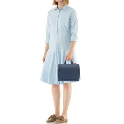 Reisenthel Travelling Toiletbag XL herringbone dark blue