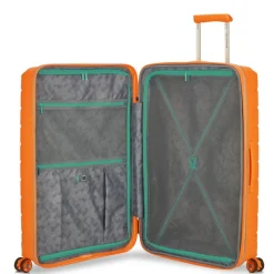Roncato B-Flying Expandable Trolley 78 spot apricot orange