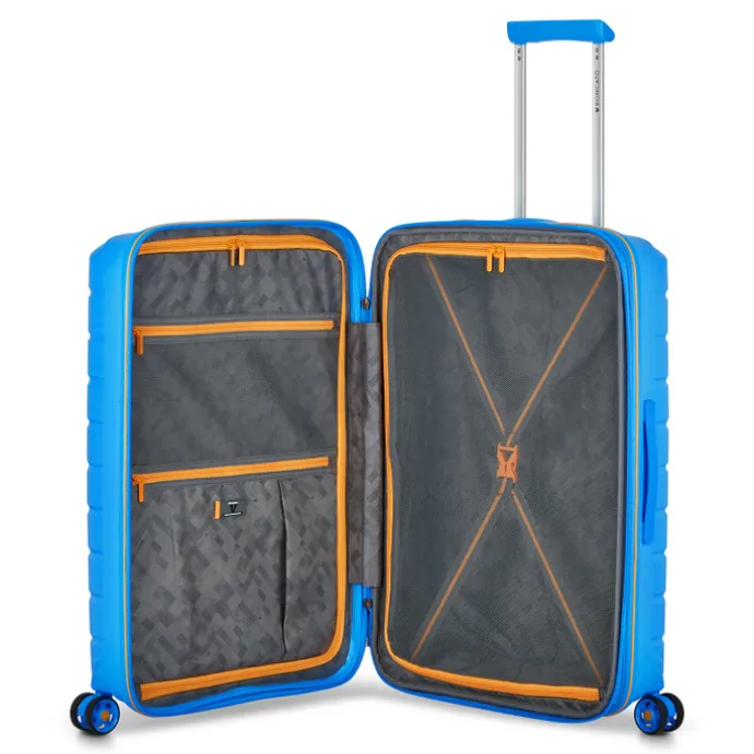 Roncato B-Flying Expandable Trolley 68 spot sky blue