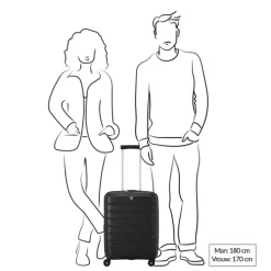 Roncato B-Flying Expandable Trolley 55 rosso