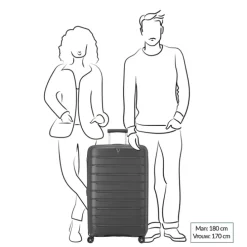 Roncato B-Flying Expandable Trolley 78 antracite