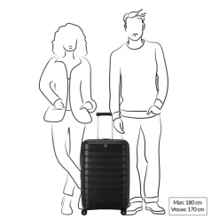 Roncato B-Flying Expandable Trolley 68 nero