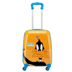 Roncato Looney Tunes Kids Trolley daffy duck arancio