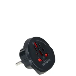 Samsonite Global Travel Accessories World To Europe Adaptor black