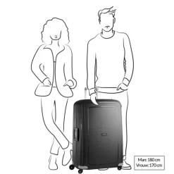 Samsonite S'Cure Spinner 81 crimson red