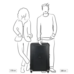 Samsonite S'Cure Spinner 81 crimson red