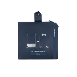 Samsonite TA Revolution Foldable Luggage Cover L midnight blue