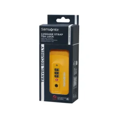 Samsonite TA Revolution Luggage Strap/TSA Lock yellow