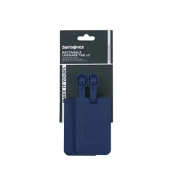 Samsonite TA Revolution Rectangle Luggage Tag X2 midnight blue