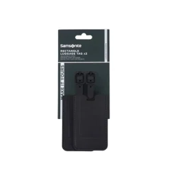 Samsonite TA Revolution Rectangle Luggage Tag X2 black