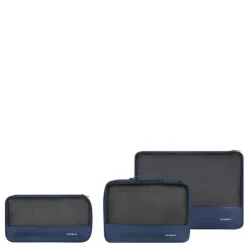 Samsonite TA Revolution Set Of 3 Packing Cubes midnight blue