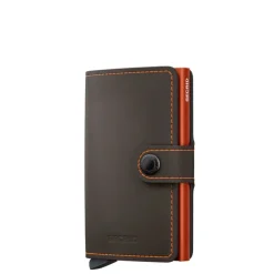 Secrid Miniwallet Matte truffle orange