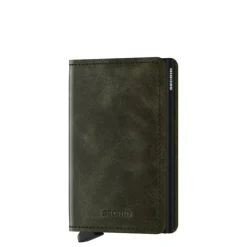 Secrid Slimwallet Portemonnee Vintage olive black