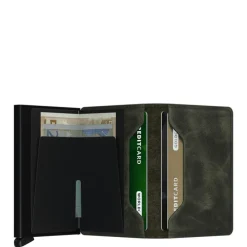Secrid Slimwallet Portemonnee Vintage olive black