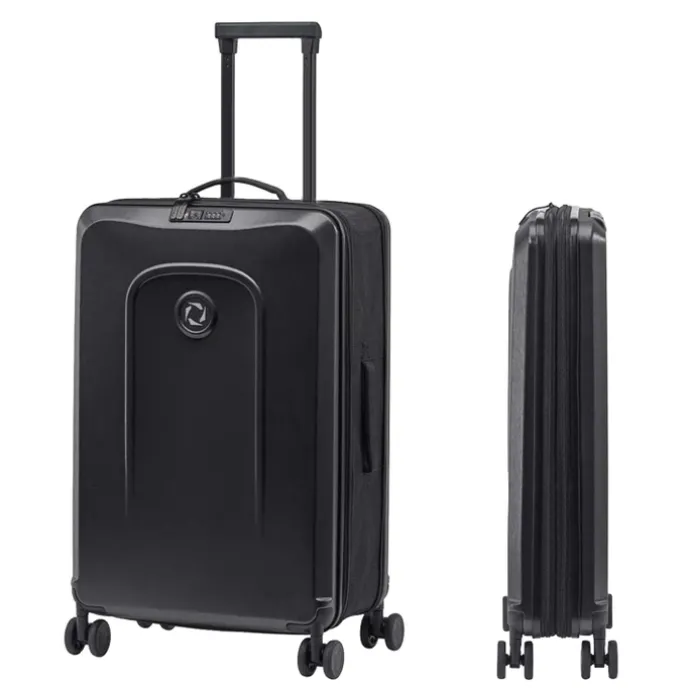 Senz Foldaway Check-In Trolley Medium pure black