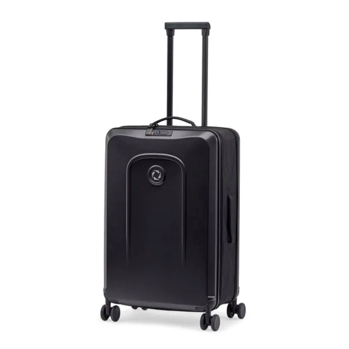 Senz Foldaway Check-In Trolley Medium pure black