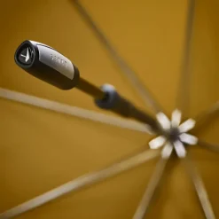 Senz Large Stick Storm Umbrella golden palm