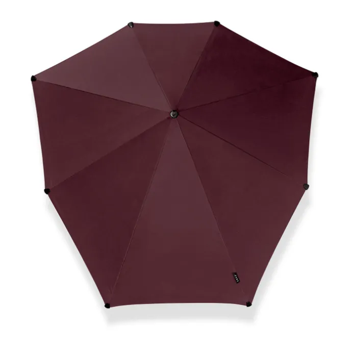 Senz Large Stick Storm Umbrella eggplant