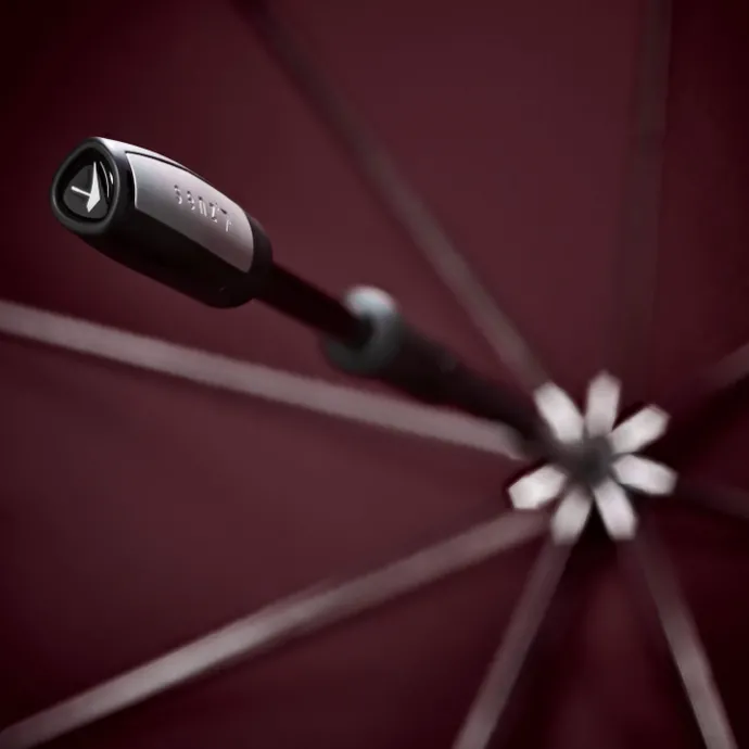 Senz Large Stick Storm Umbrella eggplant