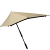 Senz Large Stick Storm Umbrella champagne brown