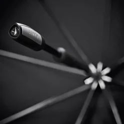 Senz Large Stick Storm Umbrella champagne brown