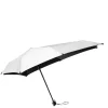 Senz Manual Opvouwbare Stormparaplu shiny silver