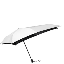 Senz Manual Opvouwbare Stormparaplu shiny silver