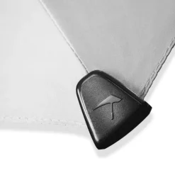 Senz Manual Opvouwbare Stormparaplu shiny silver