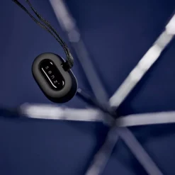 Senz Micro Manual Opvouwbare Stormparaplu midnight blue