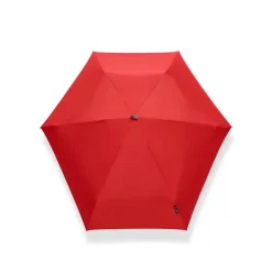 Senz Micro Manual Opvouwbare Stormparaplu passion red