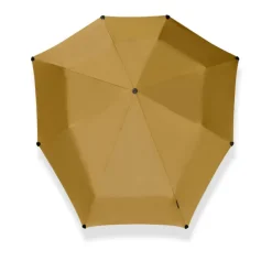 Senz Mini Automatic Foldable Storm Umbrella golden palm