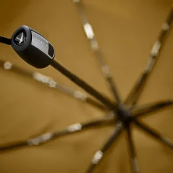 Senz Mini Automatic Foldable Storm Umbrella golden palm