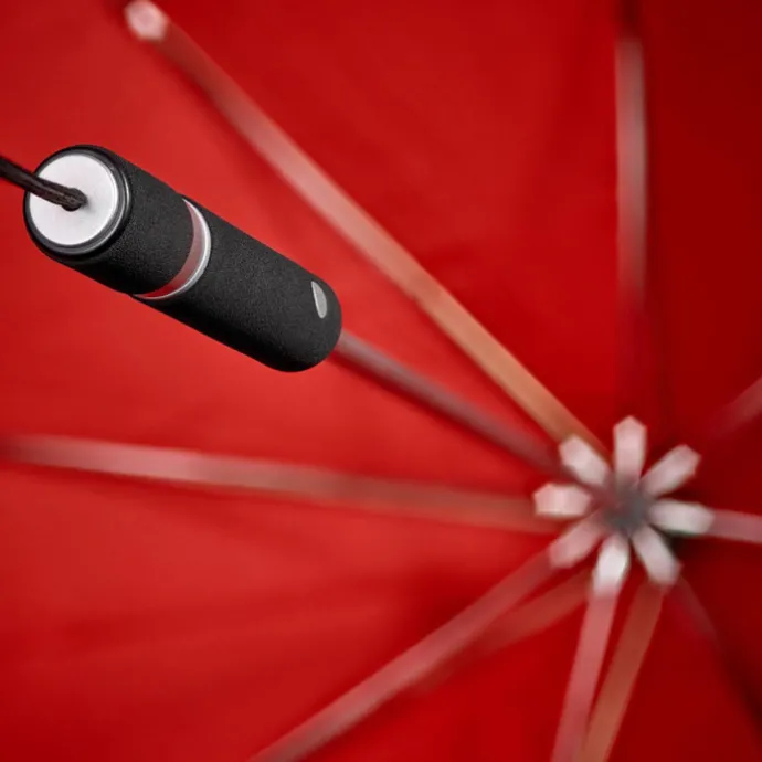 Senz Original Stick Stormparaplu passion red