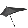 Senz XXL Stick Stormparaplu pin stripes black