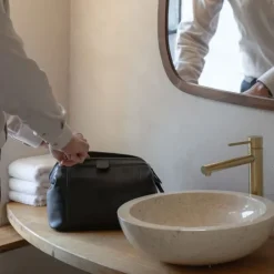 The Chesterfield Brand Biassa Toilet bag brown