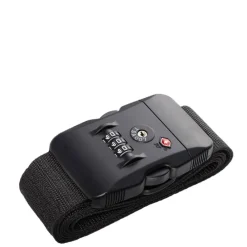 Travelbags Travel Accessories TSA Luggage Strap black