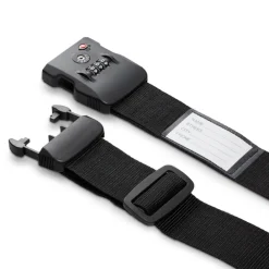 Travelbags Travel Accessories TSA Luggage Strap black