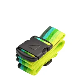 TravelBlue Luggage Strap green multi