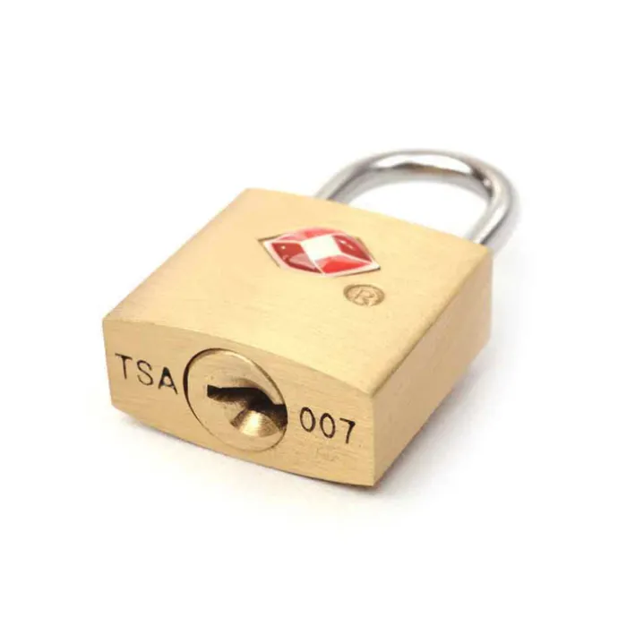 TravelBlue TSA Key Lock gold
