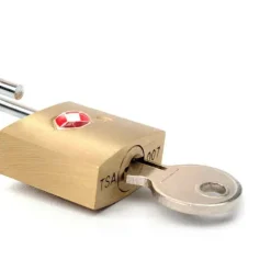 TravelBlue TSA Key Lock gold
