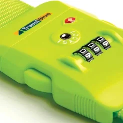 TravelBlue TSA Lock Combination Strap green