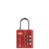 TravelBlue 2x TSA Combi Lock Set red