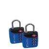 TravelBlue 2x TSA Lock Set blue